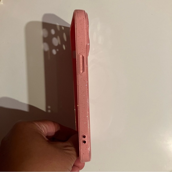 Super cute Pink full Glitter Phone Case for iphone 13 pro - Picture 6 of 6